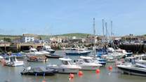 Visit West Bay for fish and chips on the coast, it also has a quirky vintage centre to browse.