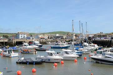 Visit West Bay for fish and chips on the coast, it also has a quirky vintage centre to browse.