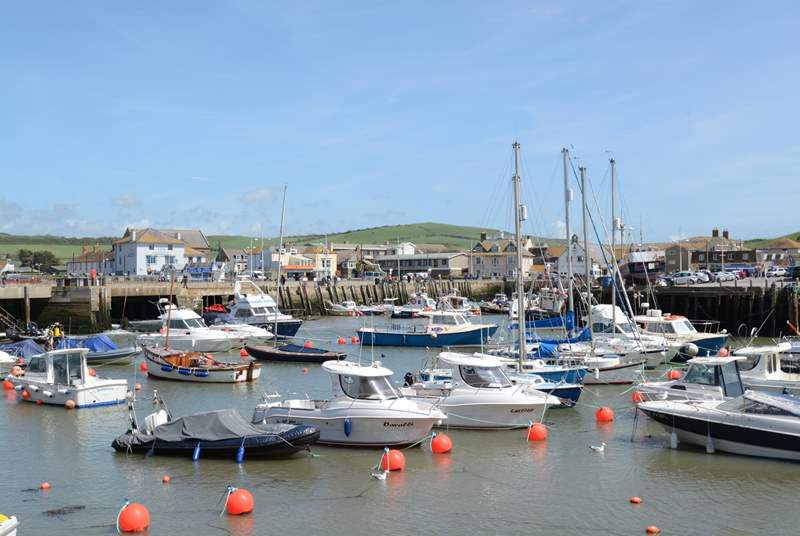 Visit West Bay for fish and chips on the coast, it also has a quirky vintage centre to browse.