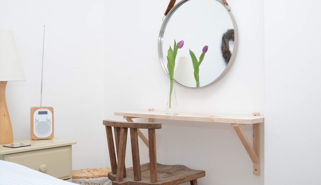 There are some lovely features in this well designed cottage.