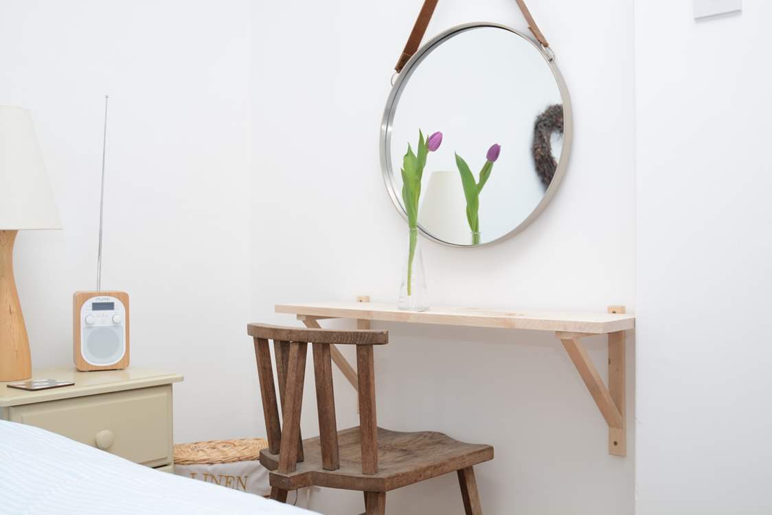 There are some lovely features in this well designed cottage.
