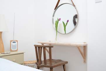 There are some lovely features in this well designed cottage.