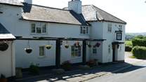 The Spyway Inn is a short walk from West Hembury Farm.