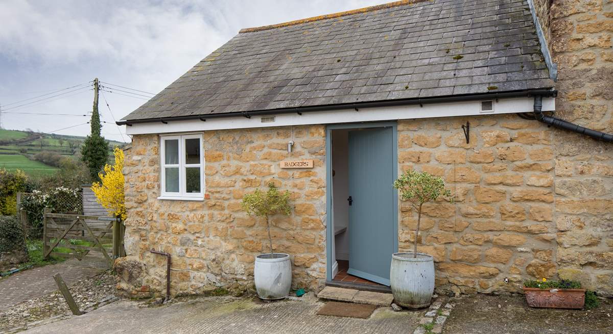 Far-reaching views from the farmyard and gardens.