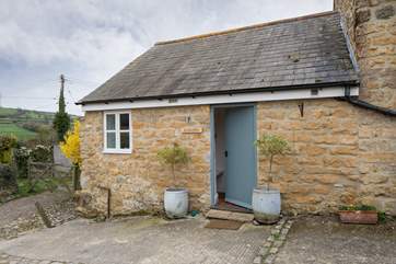 Far-reaching views from the farmyard and gardens.