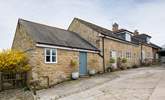 Badgers cottage is next door to Barn Owls cottage, Badgers is in the foreground. - Thumbnail Image