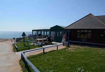 If you love seafood, visit the Hive Beach cafe at Burton Bradstock. Fabulous local fish dishes are served, or if you prefer there are always delicious home-made cakes on offer.