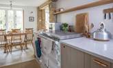 This beautiful deVOL kitchen has an Everhot range cooker. - Thumbnail Image