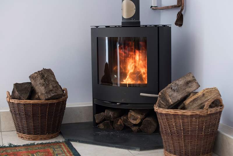 A roaring wood-burner to keep you cosy and warm.