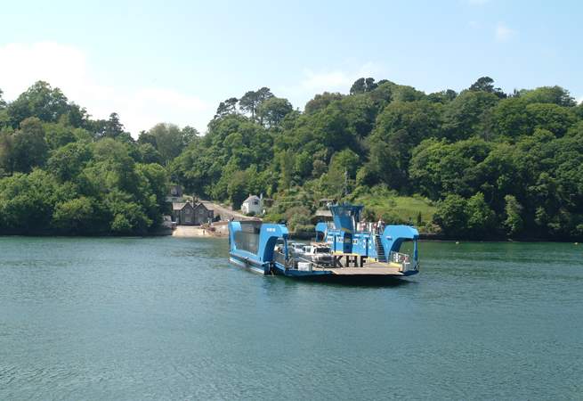 The King Harry ferry crosses the River Fal and gives easy access to the pretty cathedral city of Truro and the bustling maritime town of Falmouth.