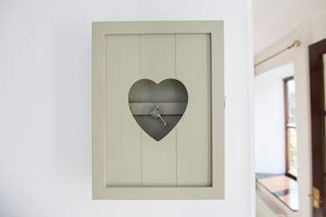 There are nice touches throughout the cottage.