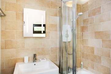 The bathroom.