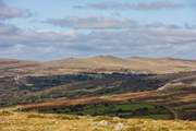 The dramatic landscape of Dartmoor.