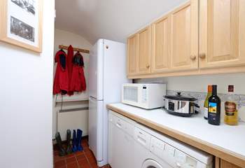 Somewhere to hang your coats and put your shoes.