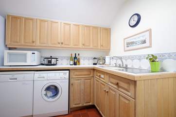 The kitchen.