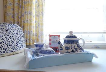 A nice morning cup of tea.