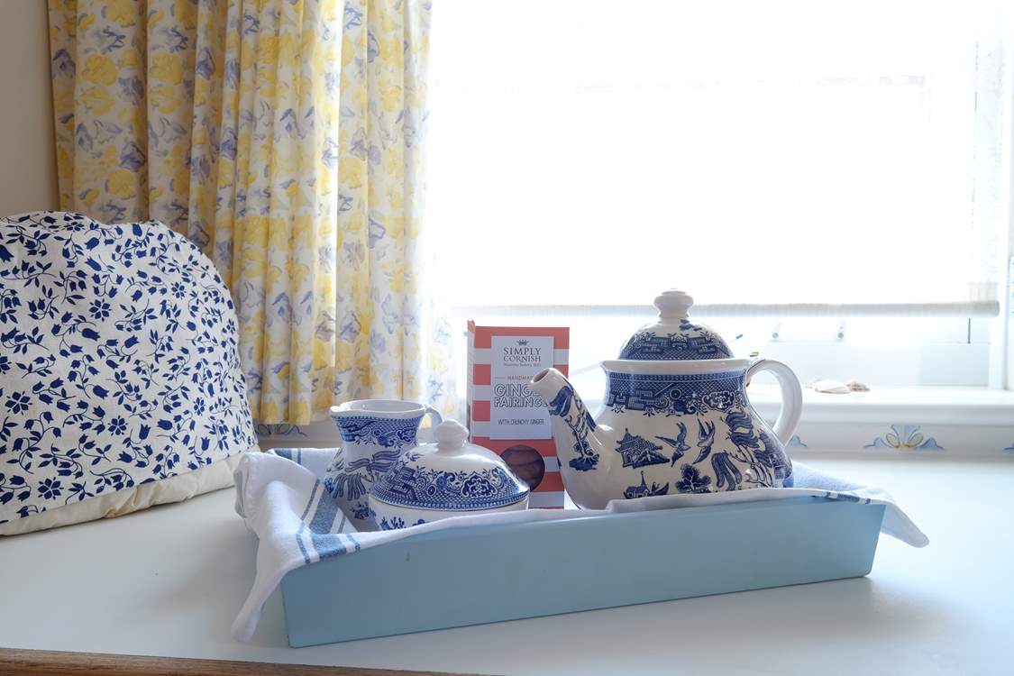 A nice morning cup of tea.