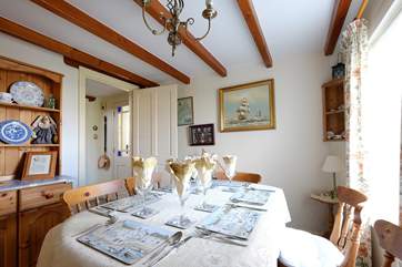 Gather everyone in the dining-room to chat about the day's adventures.