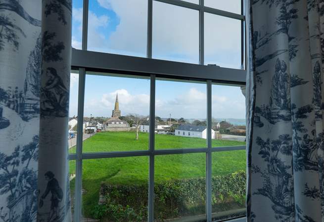 The view out of bedroom 1's window.