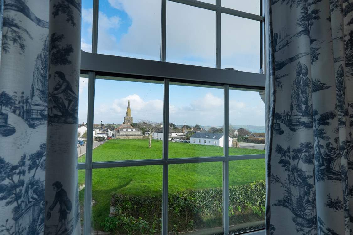 The view out of bedroom 1's window.