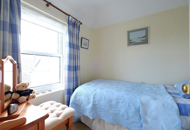 Bedroom 3 is a cosy single room.