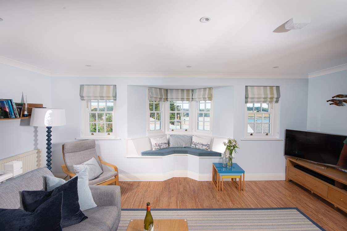 Sit and enjoy the delightful view from the feature window seat.