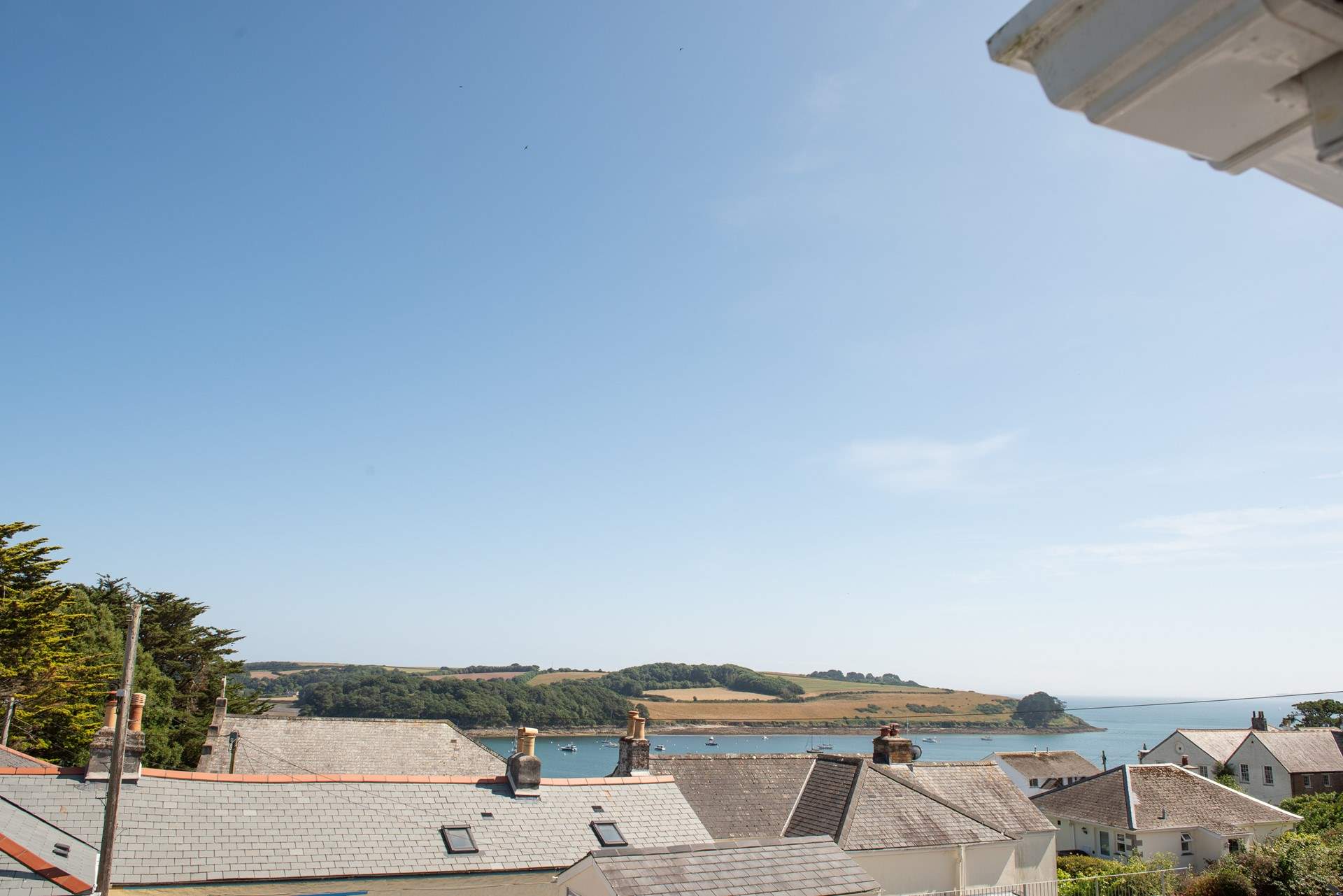 The captivating view over the rooftops.