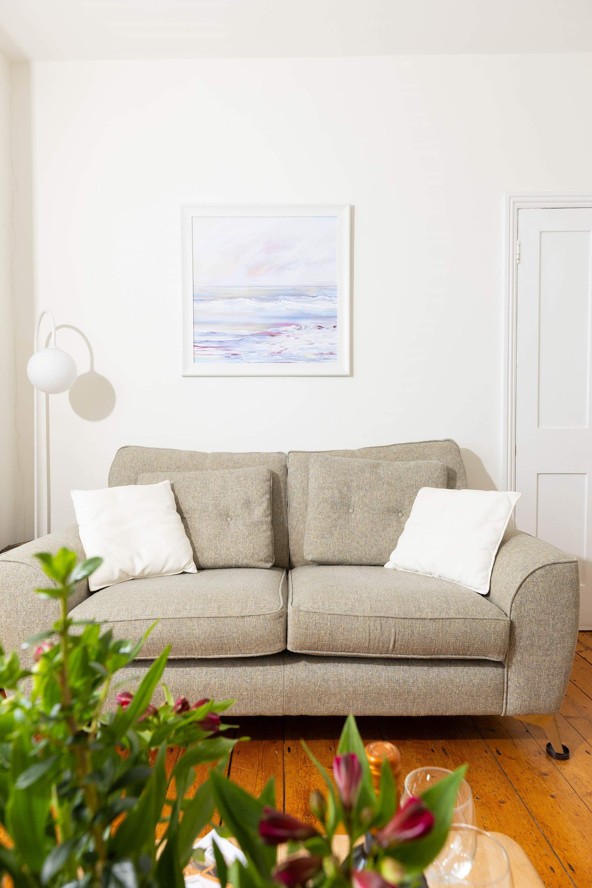 Relax on the comfortable sofas and unwind.