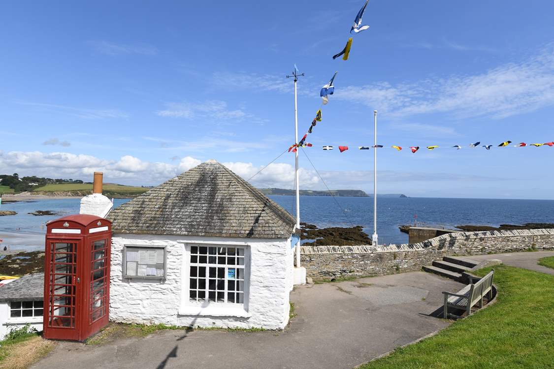 Portscatho is a pretty fishing village.