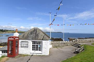 Portscatho is a pretty fishing village.