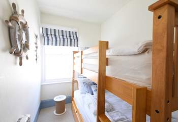 Bedroom 2 has bunkbeds which the children will adore.