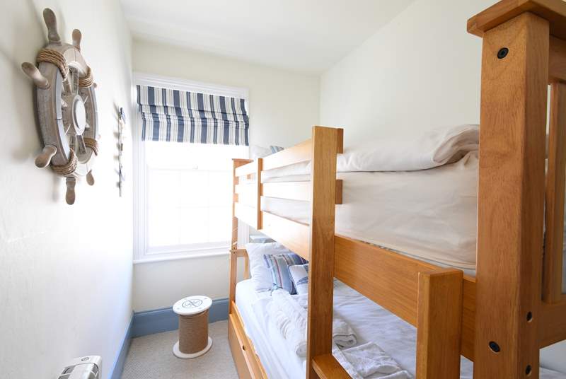 Bedroom 2 has bunkbeds which the children will adore.