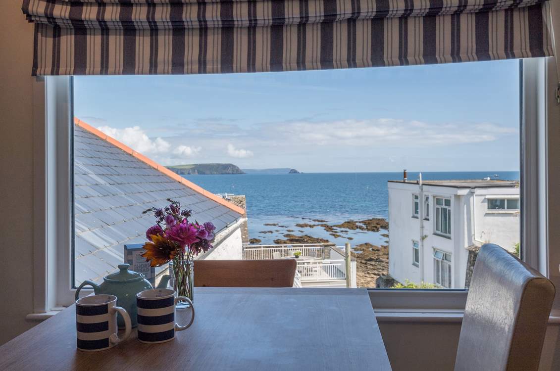 Sit and admire the view from dawn until dusk.