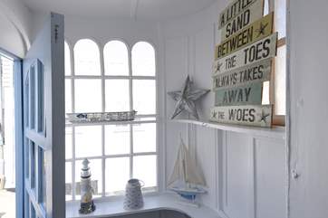 The characterful entrance hall.
