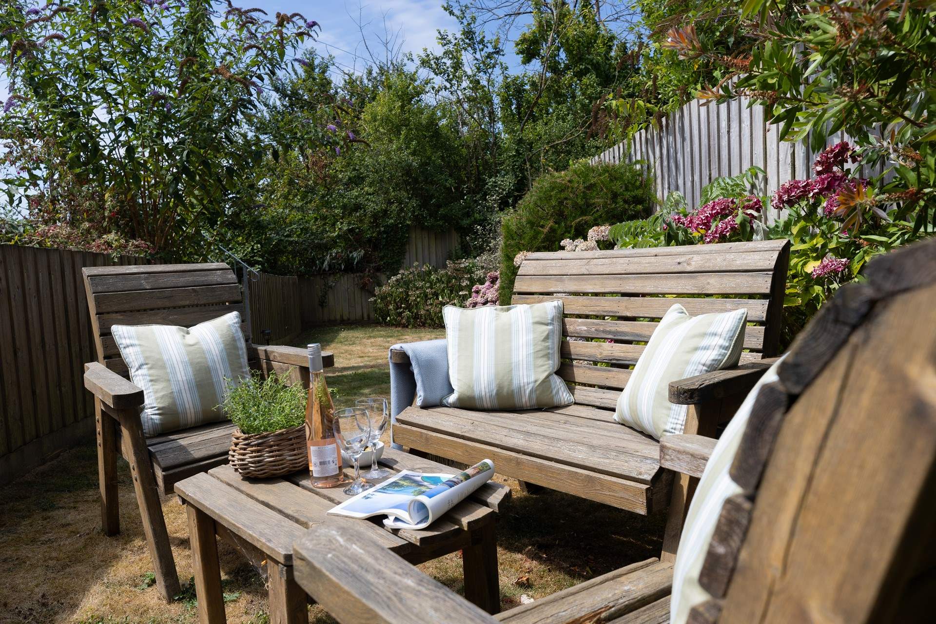 Enjoy your beautiful surroundings.