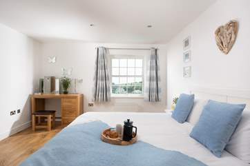 Bedroom 2 has a comfy super-king size double bed.
