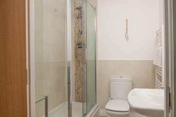 The en suite shower room to bedroom 2.