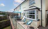 Enjoy the Cornish sunshine on the terrace.  - Thumbnail Image