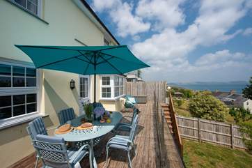 The view from the terrace is stunning!