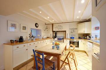 The kitchen.