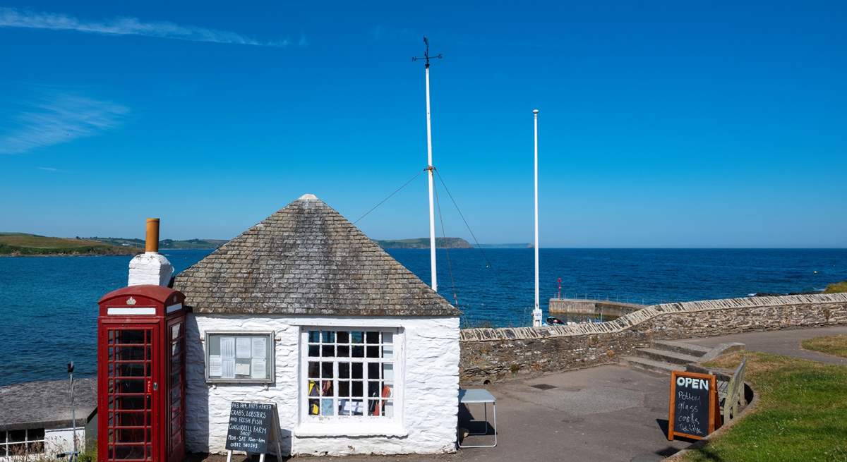 The fishermans' shelter on the Lugger.