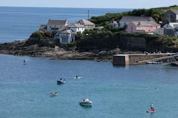Portscatho Harbour.