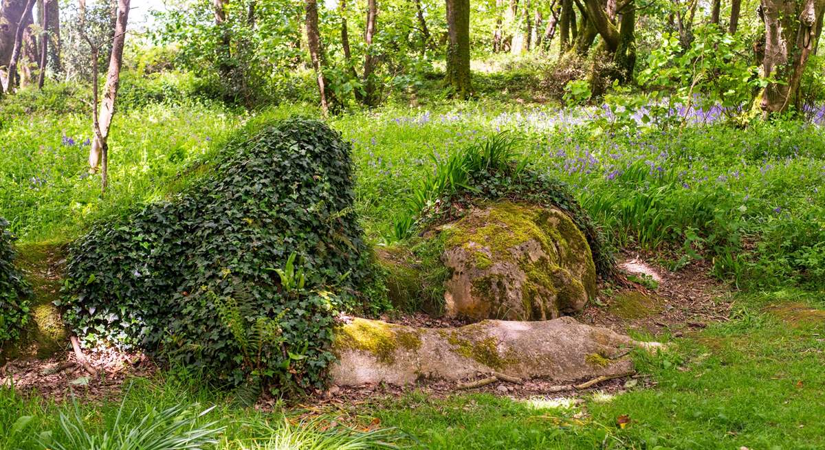 Further afield, the Lost Gardens of Heligan are delightful.