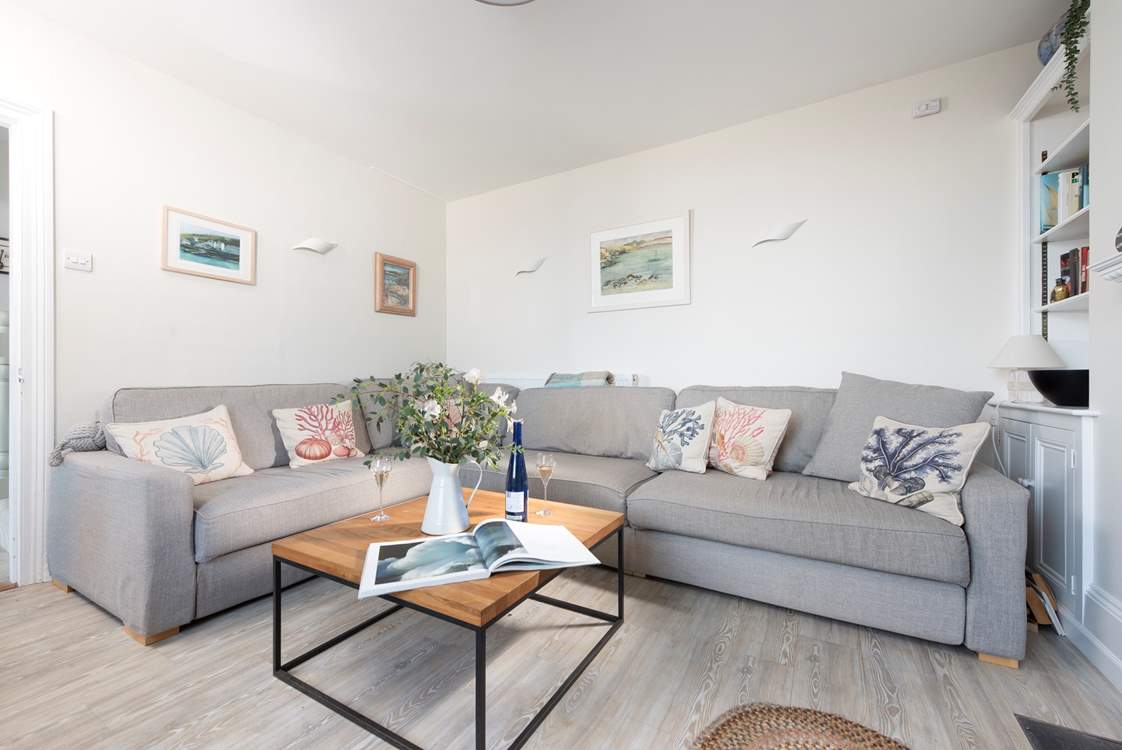 Nautical furnishings for that added sense of calm.