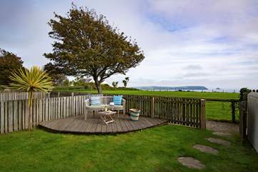 The perfect spot for evening drinks.