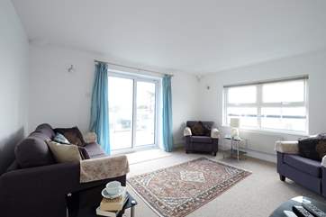 The sitting-room.