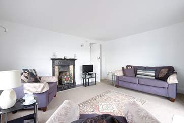 The sitting-room.