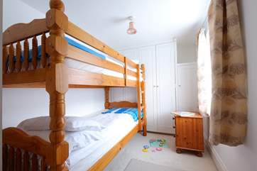 Bedroom 3 is accessed from Bedroom 1 (please note this room is not available from the end of October 2021).