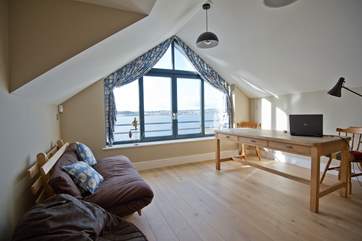 The study on the second floor.