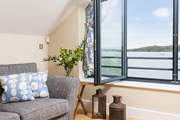 This is the study on the second floor, perfect if work calls although the view may be a little distracting!
